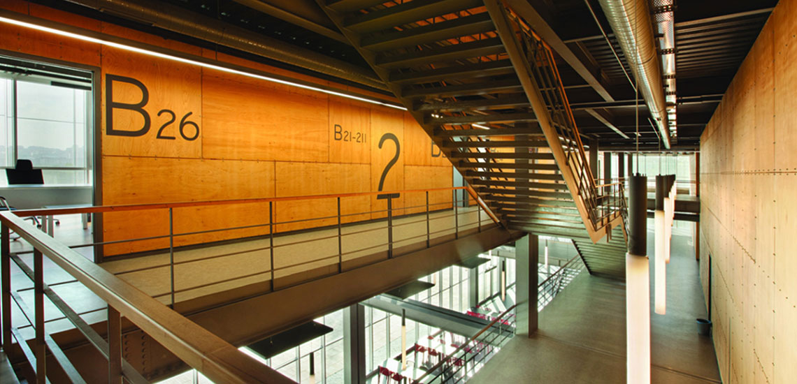 İTÜ Merkez Derslik Binası - Tasarım Prof. Dr. Ahsen ÖZSOY ve Prof. Dr. Hasan ŞENER